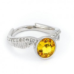 Bague - HARRY POTTER - Vif d'or avec cristaux de Swarovski