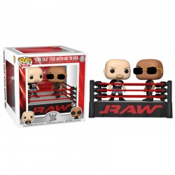 Figurine Pop WWE Pop Steve Austin and The Rock