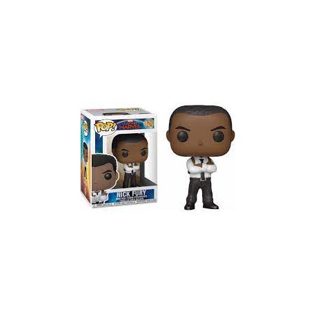 Figurine Pop Captain Marvel - Nick Fury