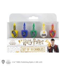 HARRY POTTER - SET DE 10 BOUGIES ANNIVERSAIRE