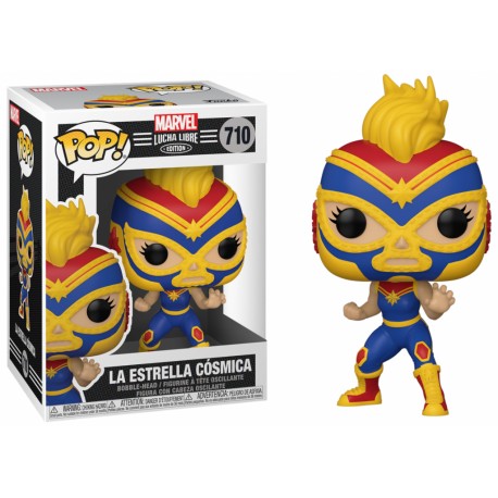 Figurine Pop Marvel Lucha Libre - La Estrella Cosmica