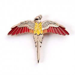 Pin’s - Harry Potter - Fumseck plaqué or rose