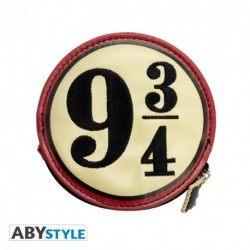 Porte-monnais HARRY POTTER - "Voie 9 3/4" rond