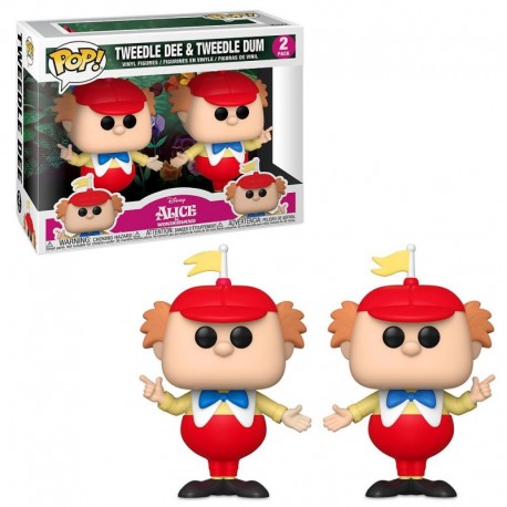 Figurine Pop ALICE 70TH 2Pk Tweedle Dee & Dum