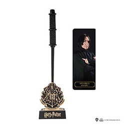 Stylo baguette Severus Rogue et support - Harry Potter