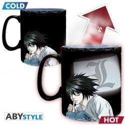 Mug magique Heat Change DEATH NOTE Light et Ryuk