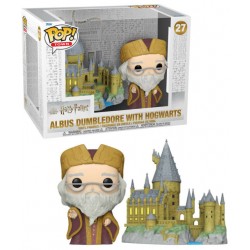 Figurine Pop HARRY POTTER - Albus Dumbledore With Hogwarts