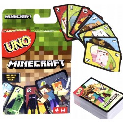 Jeu de carte UNO MINECRAFT