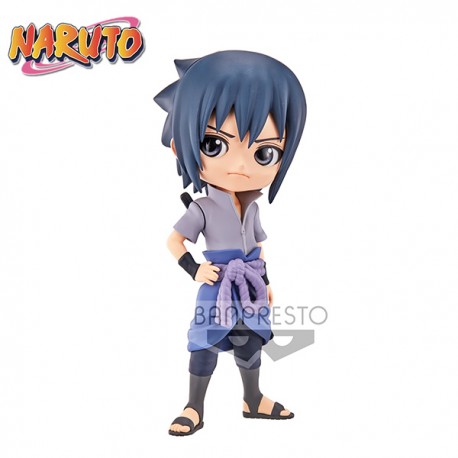 Figurine NARUTO SHIPPUDEN - Q Posket Uchiha Sasuke 14cm