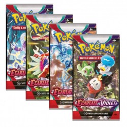 CARTE POKEMON : Booster Ecarlate Et Violet - Aléatoire