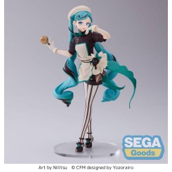 Figurine VOCALOID Hatsune Miku Luminasta Bitter Patissier 21cm