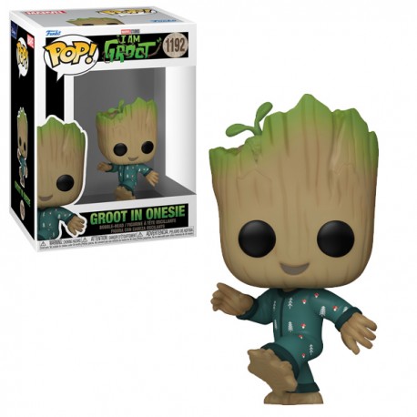 Figurine Pop I AM GROOT - Groot in Onesie