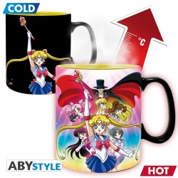 Mug thermo réactif SAILOR MOON - Groupe