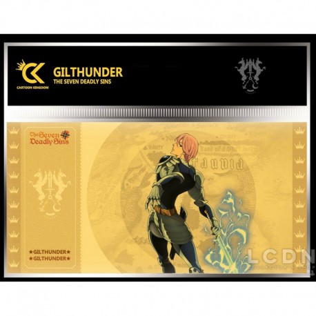 SEVEN DEADLY SINS GOLDEN TICKET GILTHUNDER