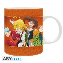 Mug 320ml SEVEN DEADLY SINS Héros