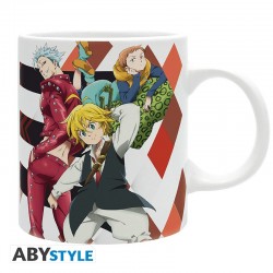 Mug 320ml SEVEN DEADLY SINS Meliodas, Ban et King