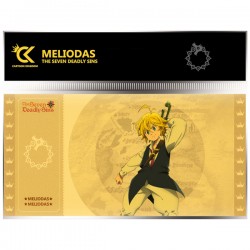 SEVEN DEADLY SINS GOLDEN TICKET MELIODAS 