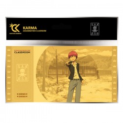 Golden Ticket ASSASSINATION CLASSROOM col.2 Karma