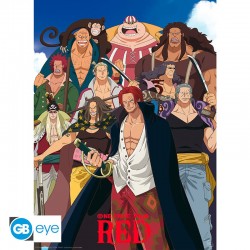 ONE PIECE: RED - Poster Chibi 52x38 - L'Équipage Du Roux