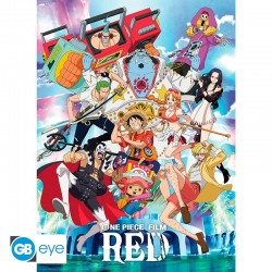 ONE PIECE: RED - Poster Chibi 52x38 - L'Équipage Du Roux