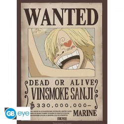 Mini Poster ONE PIECE Wanted Sanji