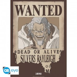 Mini Poster ONE PIECE Wanted Silvers Rayleigh