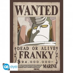 Mini Poster ONE PIECE Wanted Franky