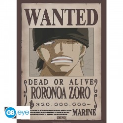 mini poster ONE PIECE wanted Zoro