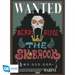 mini poster ONE PIECE wanted Brook