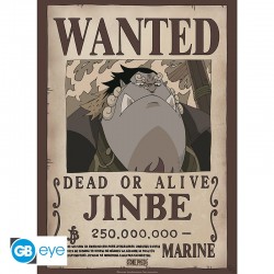 mini poster ONE PIECE wanted Jinbe