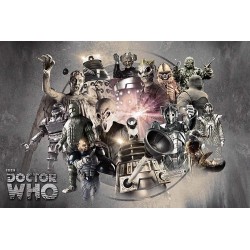 Maxi Poster DOCTOR WHO - Doctor's enemies
