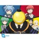 Mini Poster ASSASSINATION CLASSROOM Koro VS Elèves