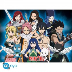 Mini Poster FAIRY TAIL Groupe