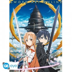 Mini Poster SWORD ART ONLINE Asuna & Kirito