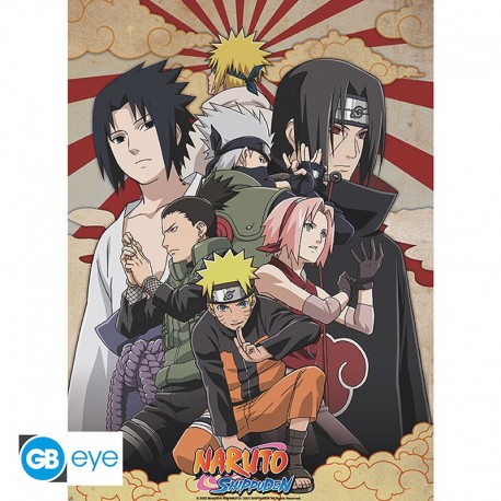 Mini Poster NARUTO SHIPPUDEN Groupe