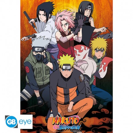 Maxi Poster NARUTO SHIPPUDEN Groupe