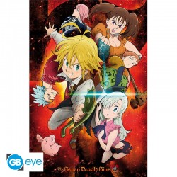 Maxi Poster SEVEN DEADLY SINS Héros